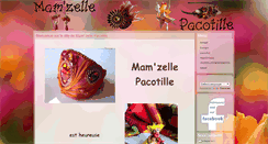 Desktop Screenshot of mamzellepacotille.com